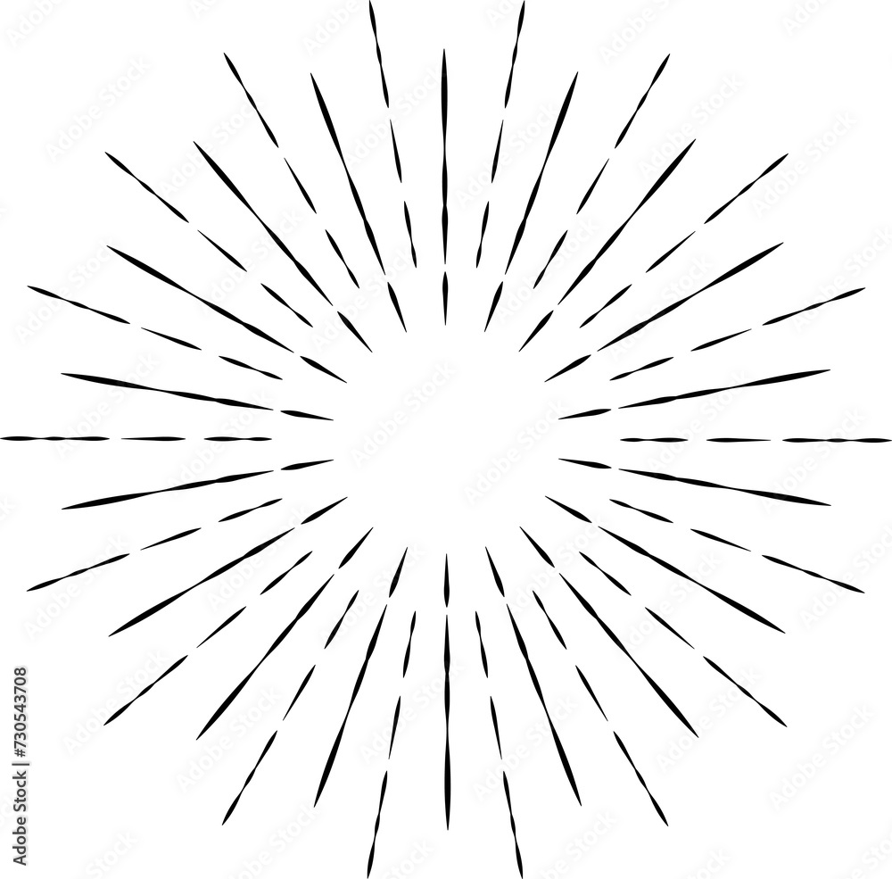 Obraz premium Starburst, sunburst