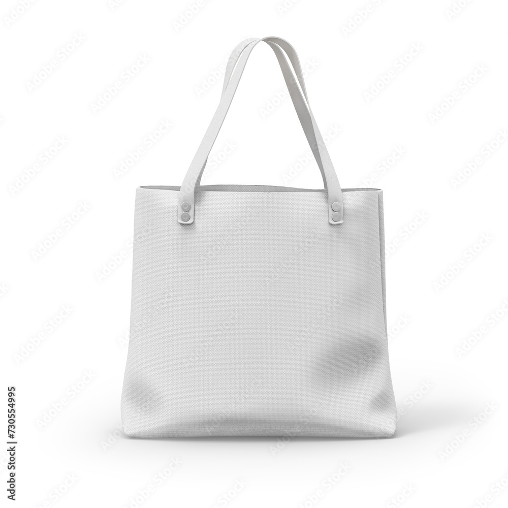 Realistic Handbag mockup, white shopping bag Realistic Handbag mockup, white shopping bag