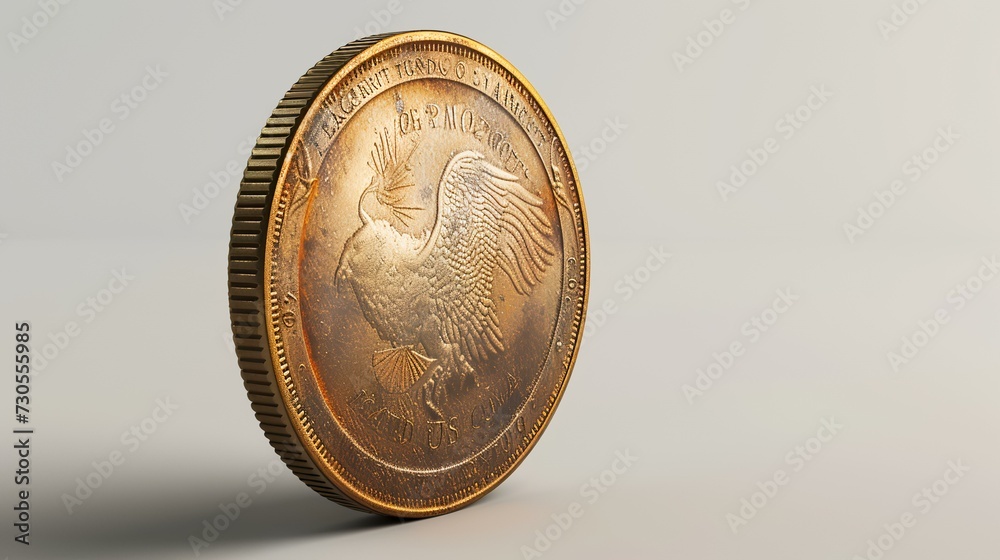 one euro coin - obrazy, fototapety, plakaty 