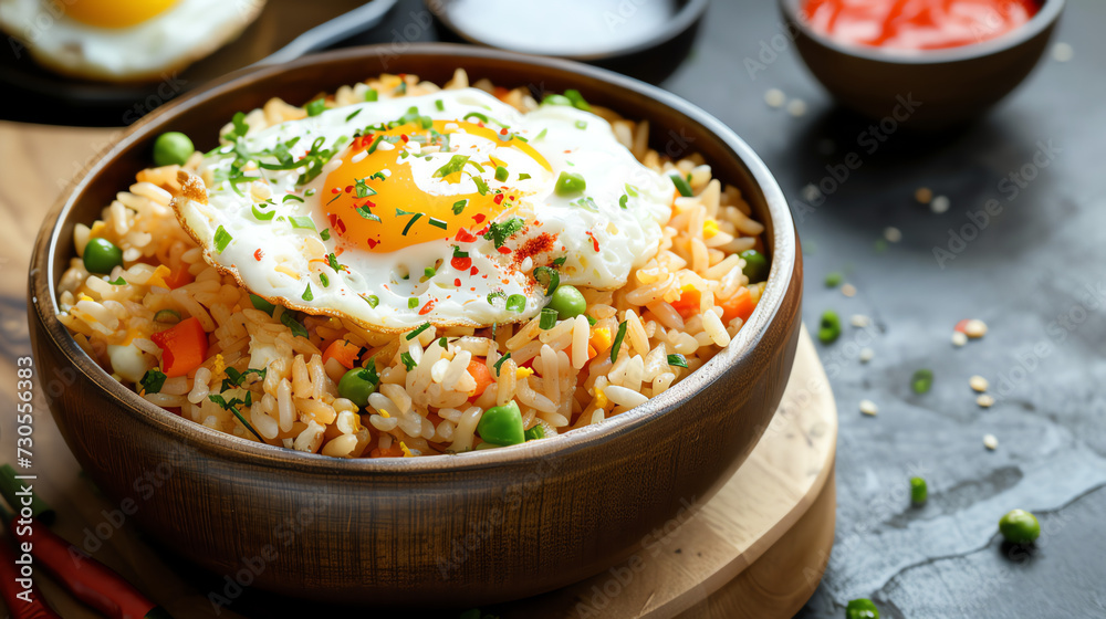 Fried Rice with Fried Egg