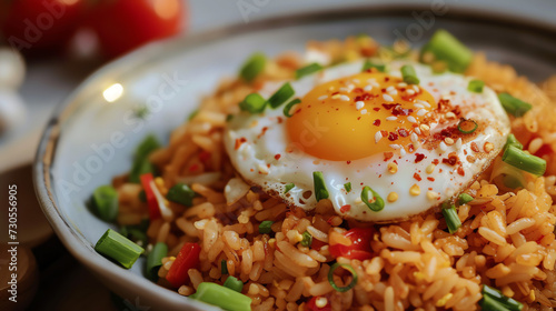 Fried Rice with Fried Egg