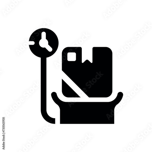 weigh icon vector illustration