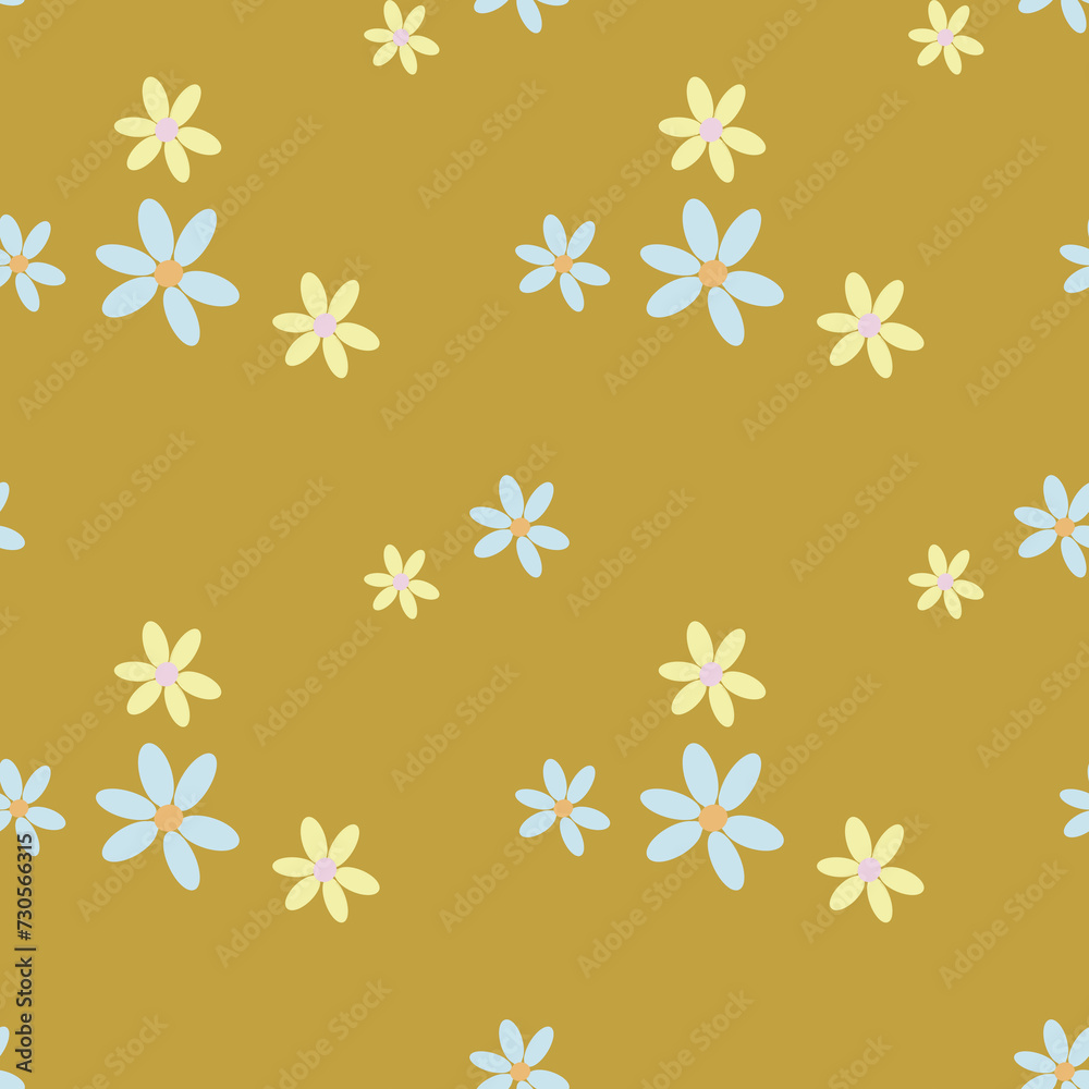 Seamless pattern with flowers Seamless pattern with flowers