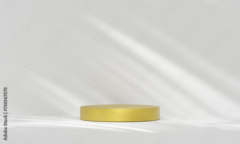 Abstract white studio background for product presentation. empty room ...