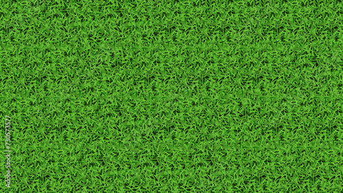 Grass and garden texture background vector. Summer and Green backyard template. Realistic lawn, mead, meadow, sod and turf background. Fresh grass and green field wallpaper and cover. Vector.