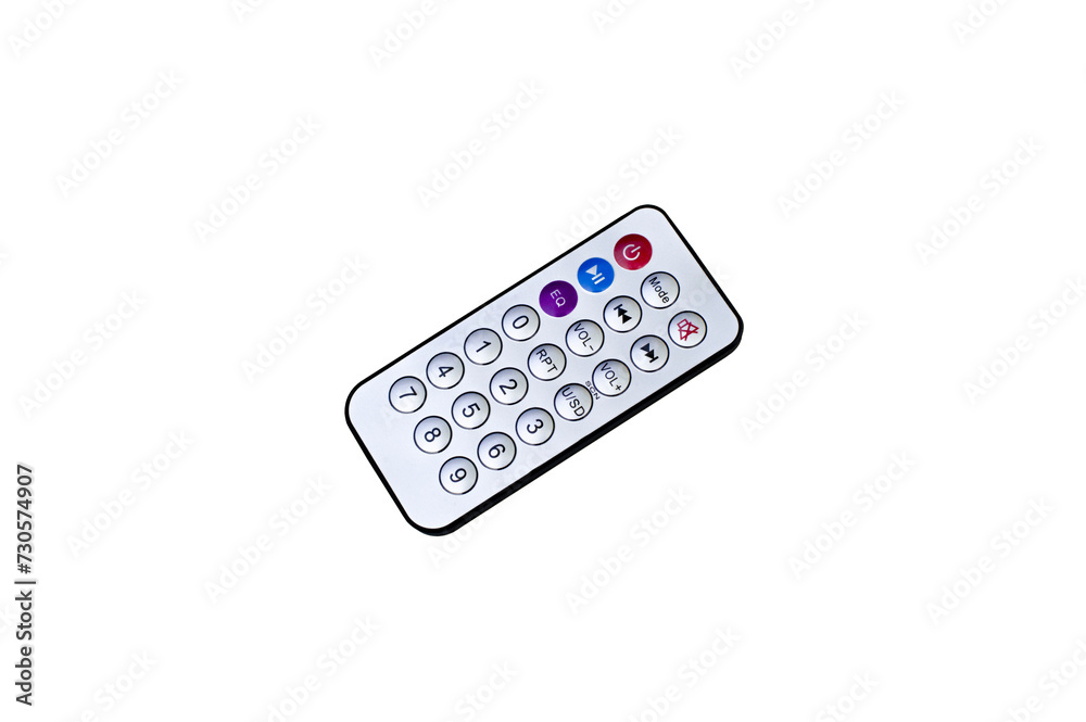 Remote control isolated on white background. Remote control isolated on white background.