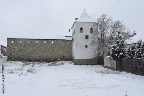 Romania, Bistrita, 2021 January,Bistritz,Coopers Tower- Turnul Dogarilor  photo