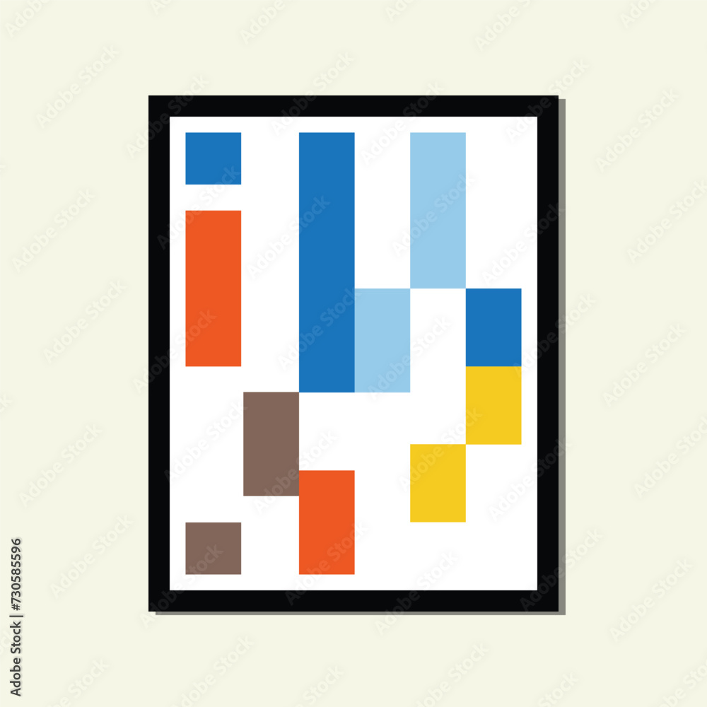colorful paper squares brutalism abstract geometric shapes modernism aesthetic poster layouts framed contemporary scandinavian mid century digital A3 A4 print book home wall decoration fabric card colorful paper squares brutalism abstract geometric shapes modernism aesthetic poster layouts framed contemporary scandinavian mid century digital A3 A4 print book home wall decoration fabric card