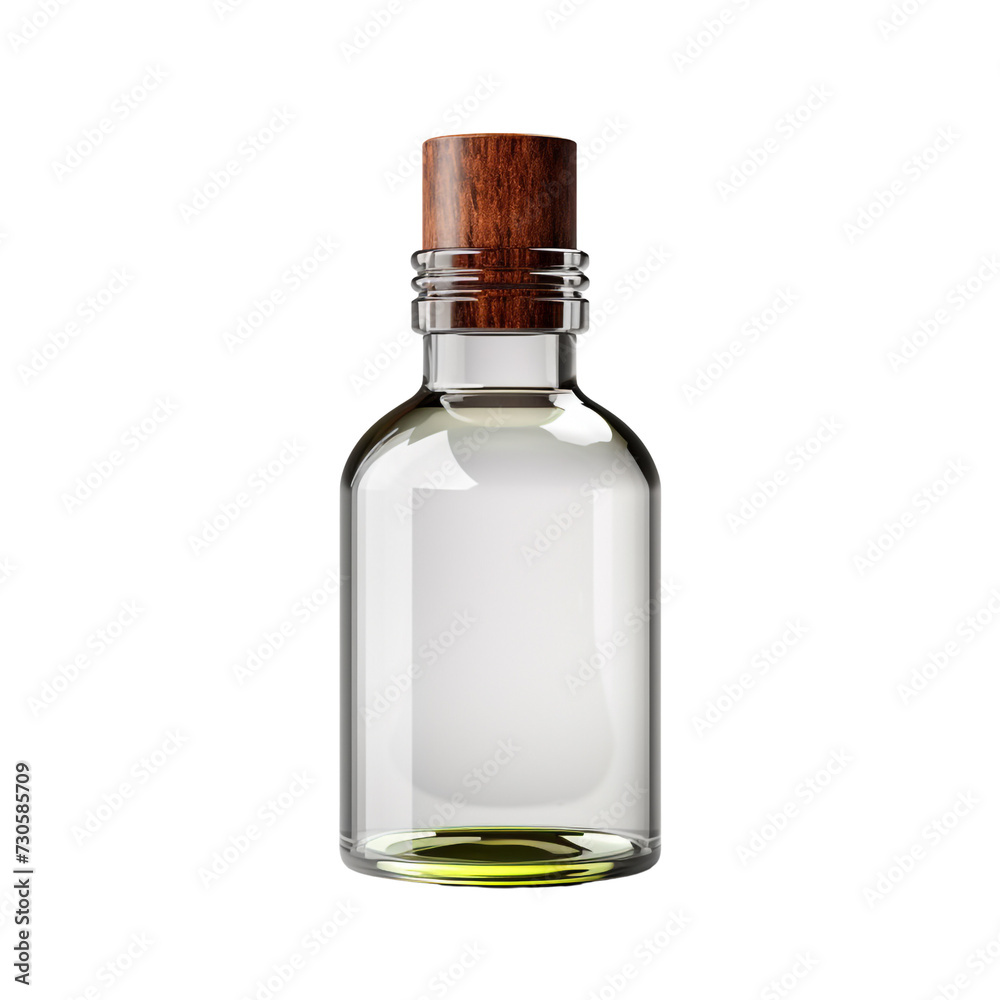 Essential Oil Bottle isolated on transparent background Essential Oil Bottle isolated on transparent background