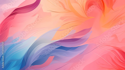 Beautiful abstract artistic colorful pattern background © ma
