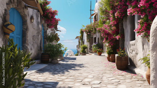 Fototapeta Naklejka Na Ścianę i Meble -  Game Style Town