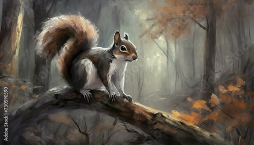 squirrel in the tree