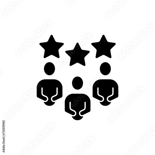 experts concept line icon. Simple element illustration. experts concept outline symbol design.