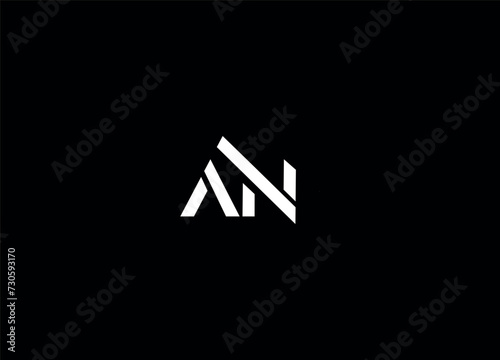 Free Download AN  Letter Logo Design. Creative Modern Logo Design - GFXLoad