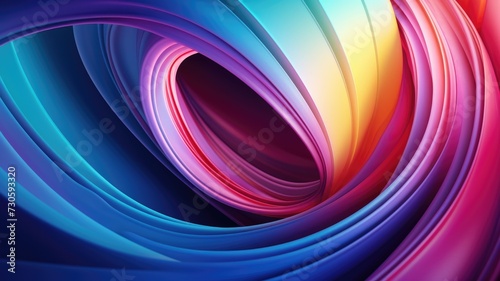 This photo shows a detailed close-up of a vibrant  colorful wallpaper pattern.