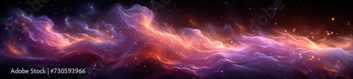  surreal cosmic nebula creation  abstract design  in the style of textured surface layers