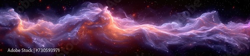  surreal cosmic nebula creation, abstract design, in the style of textured surface layers