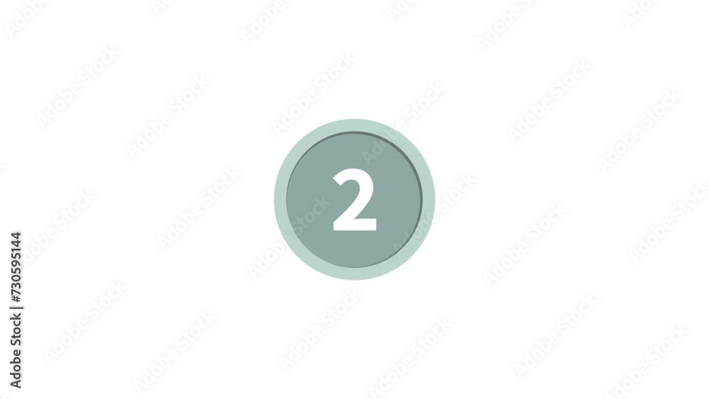 Silver badge icon animation on a white background. 4k video Silver badge icon animation on a white background. 4k video