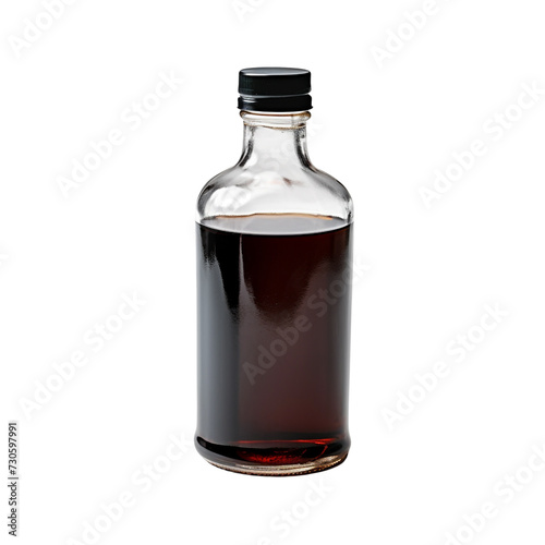 Hydrogen Peroxide bottle isolated on transparent background