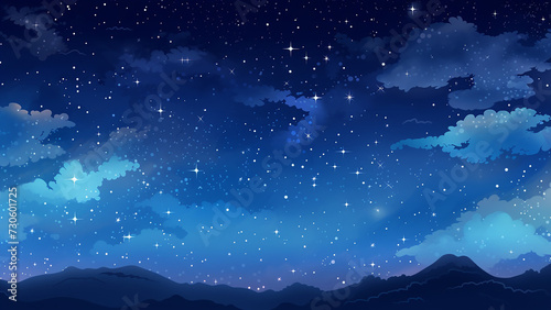 starry night sky © Yann Savard Drouin