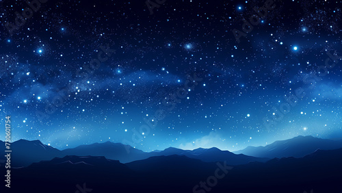 sky with stars © Yann Savard Drouin