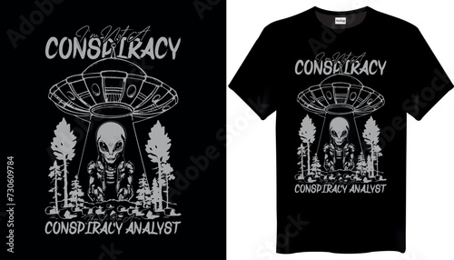 Im not a conspiracy theorist Conspiracy T-shirt Design