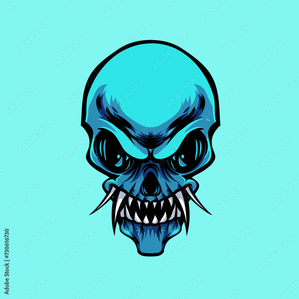 Obraz premium skull and crossbones