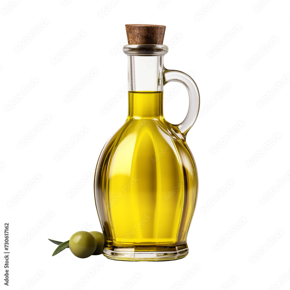 Olive Oil bottle isolated on transparent background Olive Oil bottle isolated on transparent background