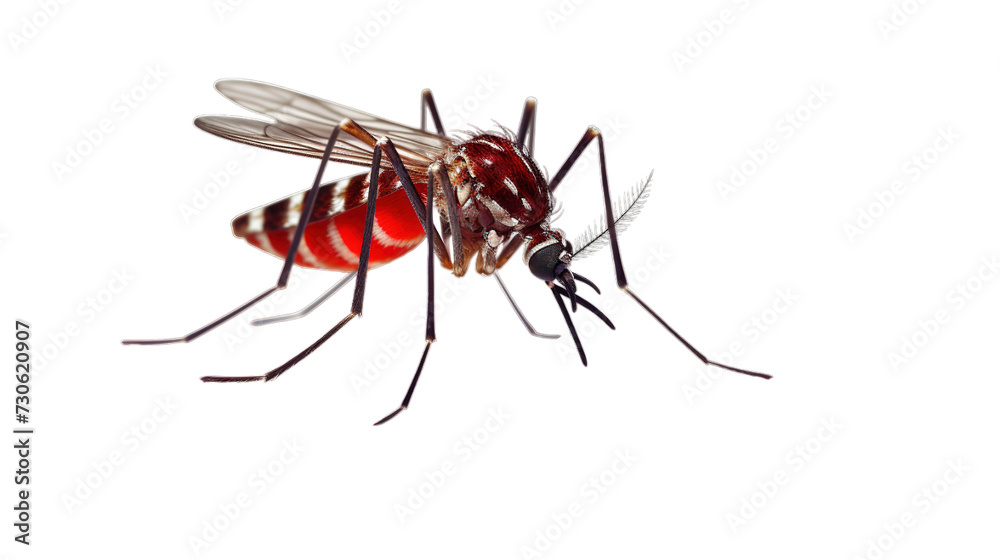World malaria day isolated on transparent background, Generative ai. World malaria day isolated on transparent background, Generative ai.