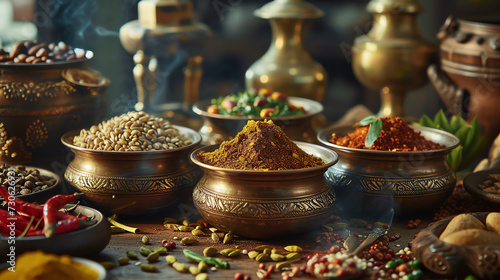 set of spices