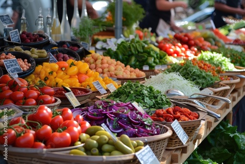 Food festival background 