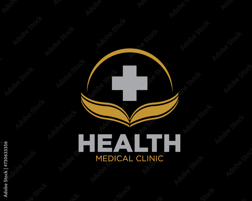 Obraz premium health care logo designs for medical protection service