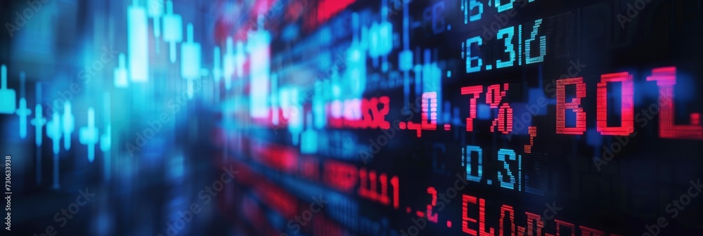 Naklejka premium Approval and Listing of Crypto and Bitcoin Exchange-Traded Funds ETFs for Institutional Investment on Stock Exchanges, Information Data.