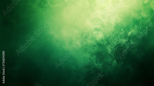 A tranquil green backdrop with soft gradients, free from any objects or figures.