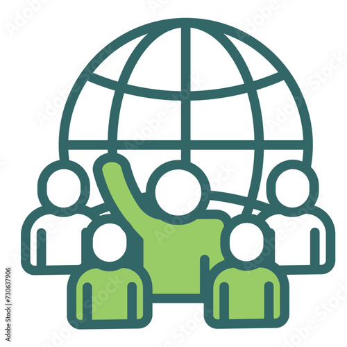 Global Leadership Icon
