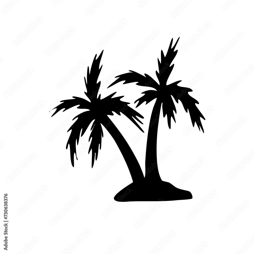 Palm Tree Silhouette 