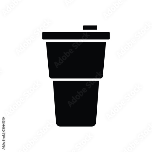 tumbler icon vector design template simple and clean