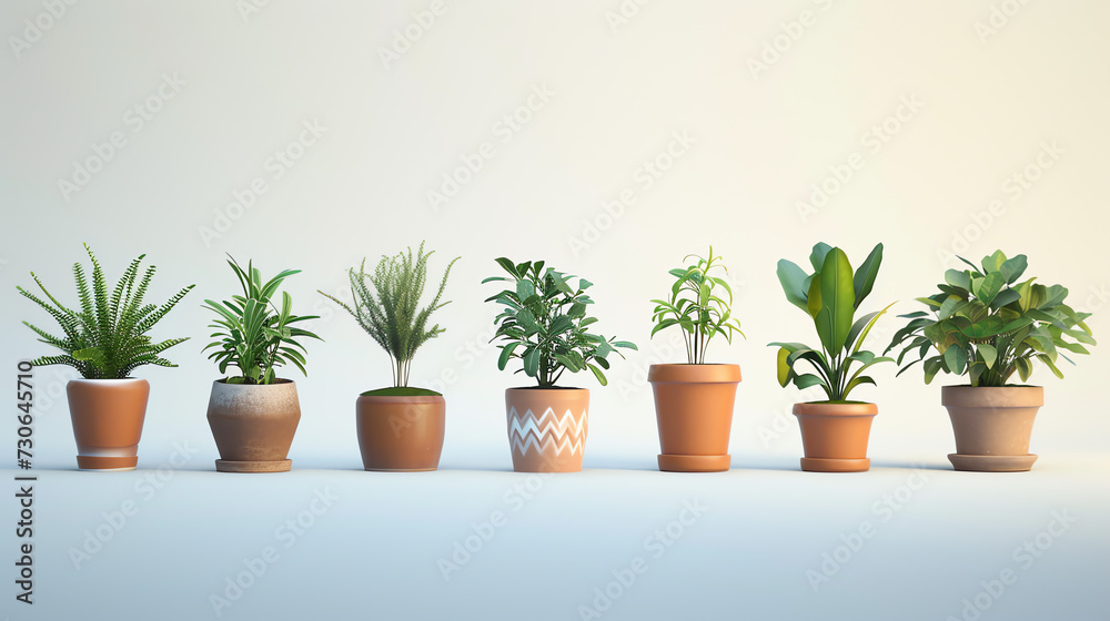 Set of Plant Pots Set of Plant Pots