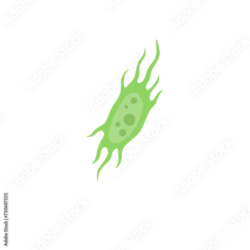 Plankton cartoon vektor 