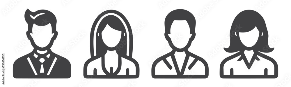 people icon set. person icon vector. User Icon vector. people icon set. person icon vector. User Icon vector.