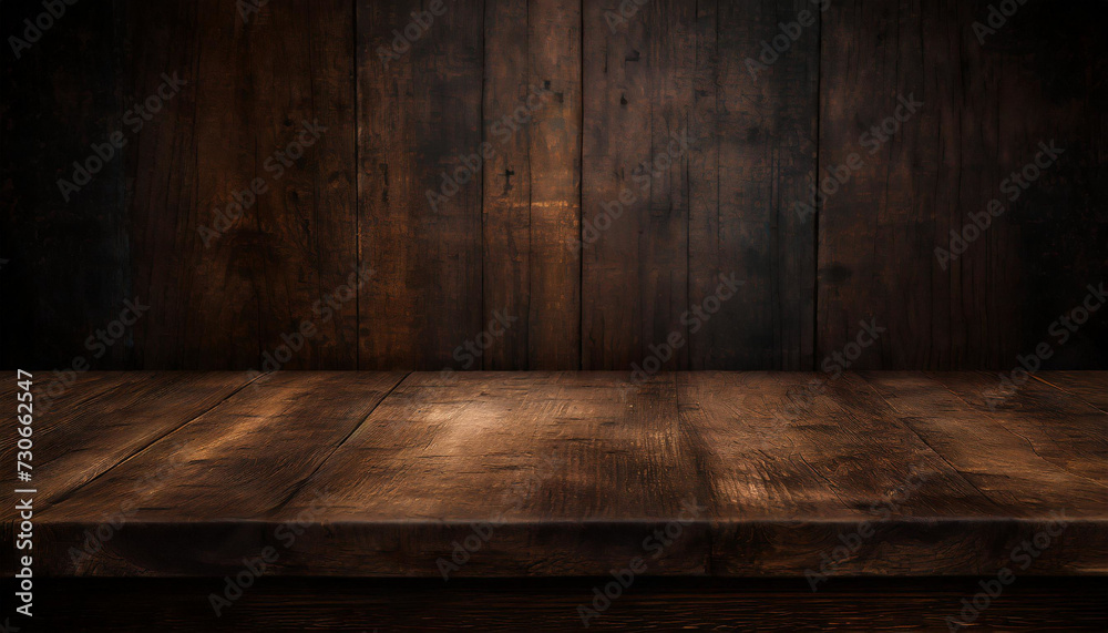 Weathered Wonder: Spacious Wooden Table Yearns for Your Message Weathered Wonder: Spacious Wooden Table Yearns for Your Message