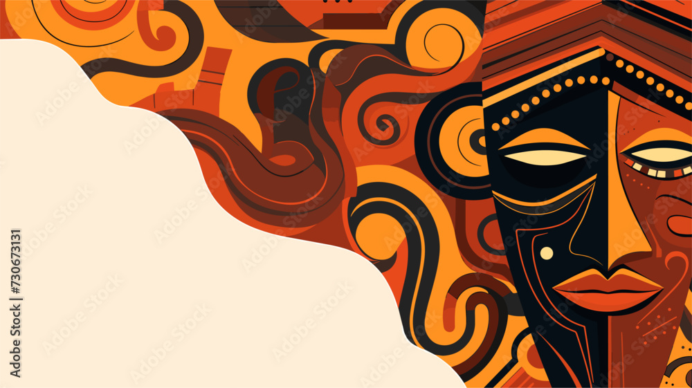 Vector background inspired by African patterns and textiles incorporating warm colors intricate designs and cultural motifs to create a visually engaging and meaningful representation of African Vector background inspired by African patterns and textiles incorporating warm colors intricate designs and cultural motifs to create a visually engaging and meaningful representation of African