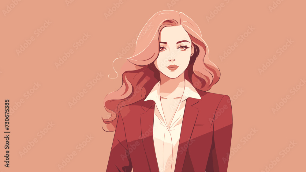 Businesswomen-themed vector art with a professional touch featuring confident illustrations muted yet impactful color tones and symbols of corporate success for a visually engaging and Businesswomen-themed vector art with a professional touch featuring confident illustrations muted yet impactful color tones and symbols of corporate success for a visually engaging and