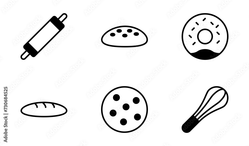 Garden icon symbol vector template collection Garden icon symbol vector template collection