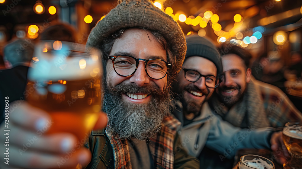 Beer - Alcohol, friends having time together Beer - Alcohol, friends having time together