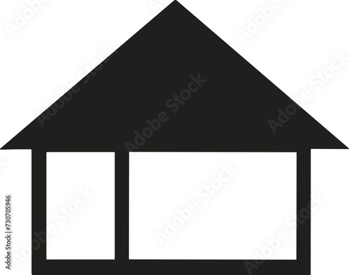 houses and skyscrapers logo or badge in Vintage style isolated on background