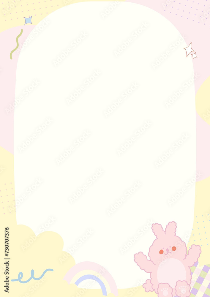 สีสดใส น่ารัก ปก รายงาน เอกสารขนาด A4 - 9