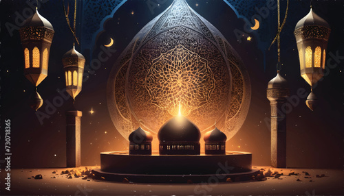 eid mubarak greeting card
