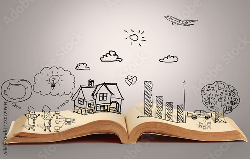 Open  book