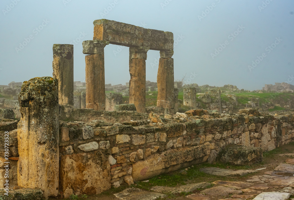 The ancient city of Hierapolis in Turkey is a UNESCO World Heritage Site